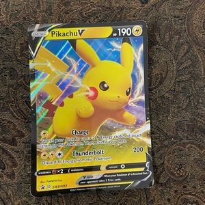 Pokémon pikachu V from shining faes
